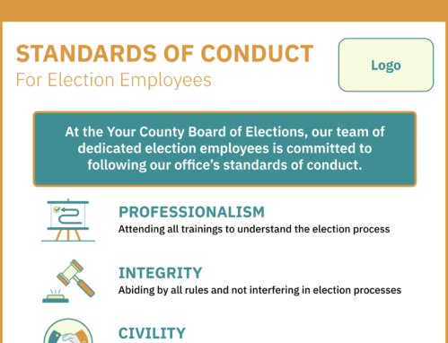 Election code of conduct